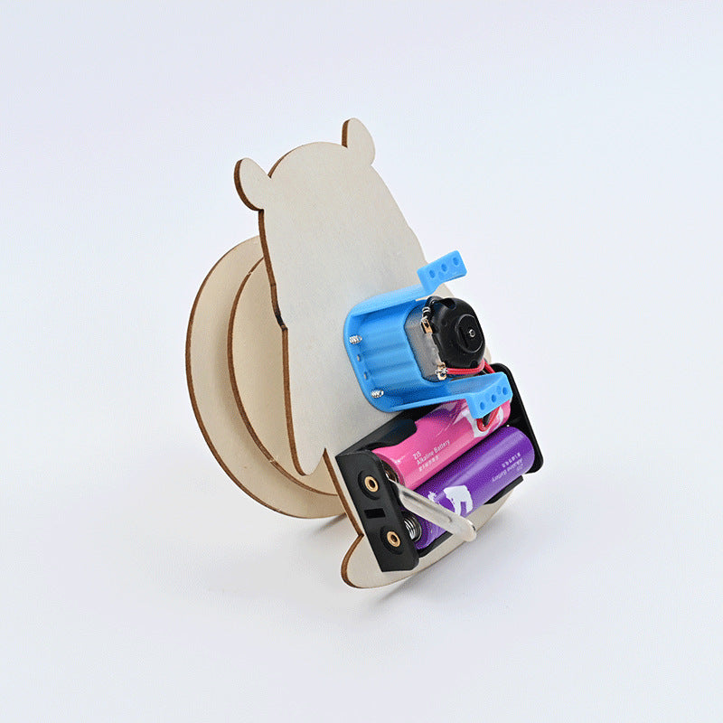 陀螺转盘 偏心震动原理科技小制作儿童steam物理科学实验认知材料