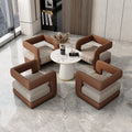 Business office club hotel lobby reception guest direct row sofa coffee table combination booth casual negotiation sofa