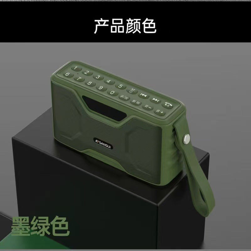 Shanshui s71 bluetooth speaker - digital karaoke, stereo sound, extended playtime, supports usb & tf card playback