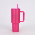 Amazon 40oz fifth generation car cup 304 stainless steel straw handle thermos cup large capacity cold ice cup