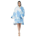 Amazon pullover hooded pajamas adult printing home heattech cold-proof nightgown huggle wearable modern casual