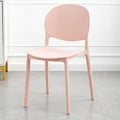 Upgraded round back - pink