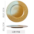 10.5inch flat plate-makino yellow