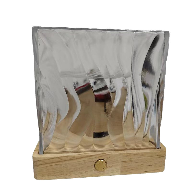 spot aurora borealis dynamic water ripple atmosphere lamp dynamic water ripple cube lamp