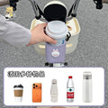 Electric vehicle front storage hanging bag neutral mobile phone bag storage box silicone water cup milk tea holder practical storage handy gadget