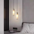 New chinoiserie all-copper real marble bedroom bedside small chandelier classical house restaurant bar study model room lighting fixtures