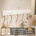 Bathroom punch-free door hook, bathroom accessories, wall-mounted, traceless adhesive hook, bedroom entrance coat hook