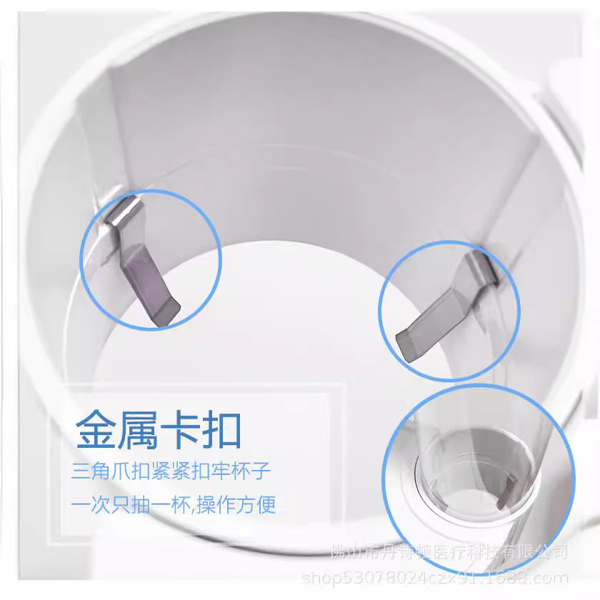 Dental chair additional table tray water cup holder cup holder paper towel box three-in-one paper cup holder paper cup tube additional