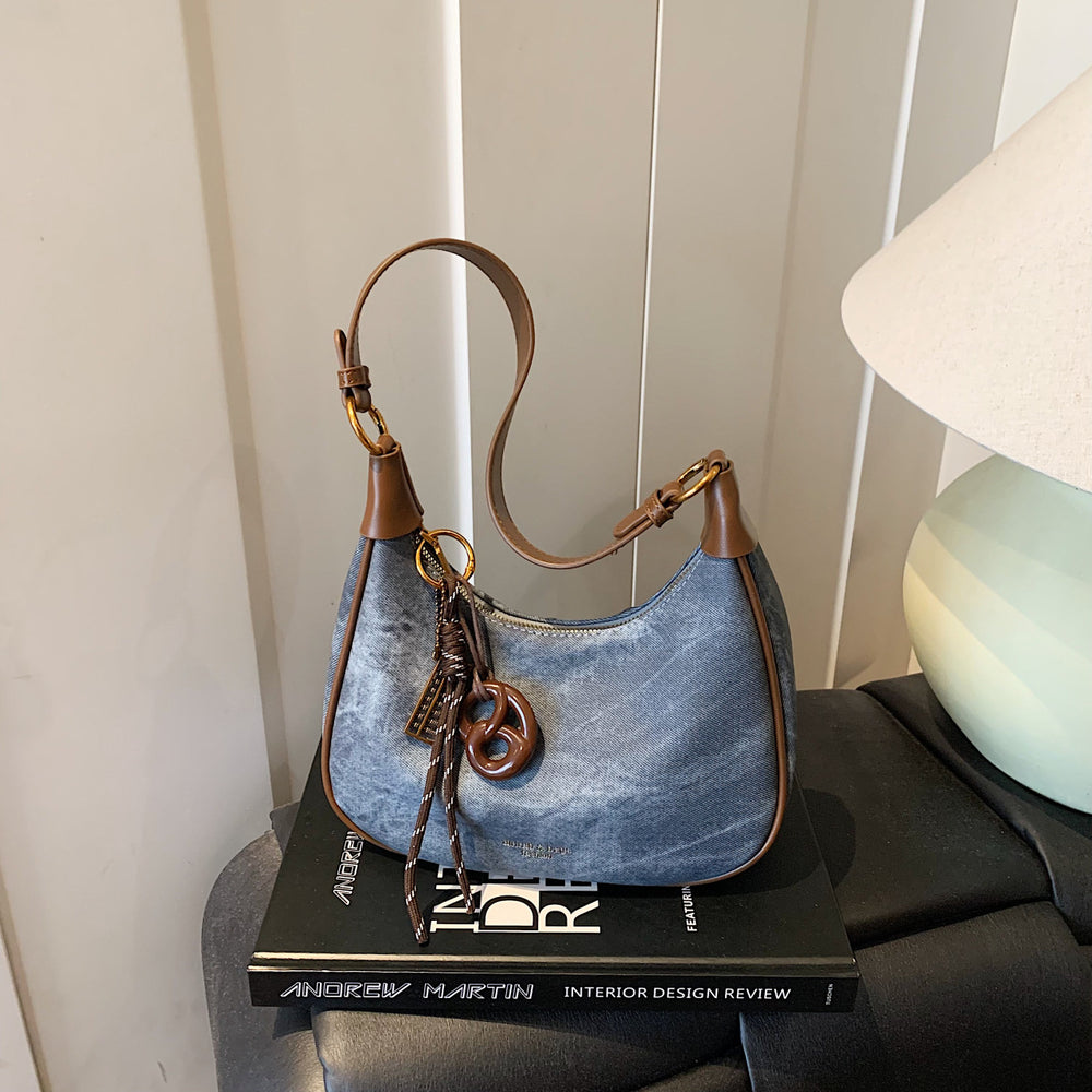 niche style design dumpling bag for women new arrivalk-styleretrowork clothing shoulder bag trendyeasiest for matchstylish armpit bag