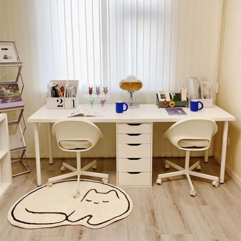 Desk all-in-one rag open desktop girls bedroom computer desk workbench study table rental office table living room