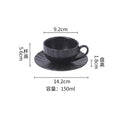 Japanese retro style afternoon tea coffee cup - single serving, creative, high-value, trendy mug for drinking water