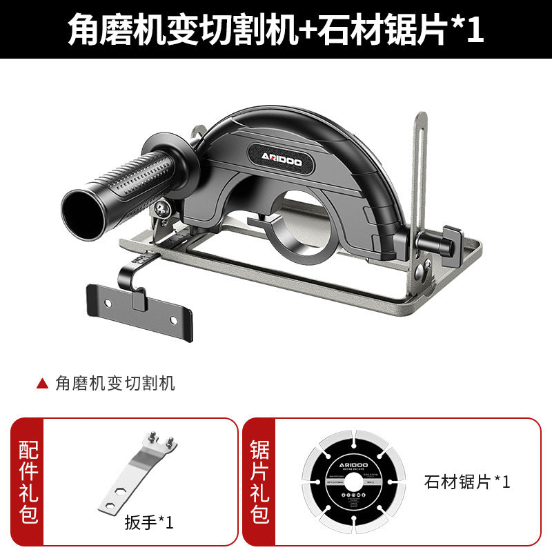 Angle grinder Universal bracket Multifunctional grinder Change woodworking table saw Cutting Change frame Small cutter