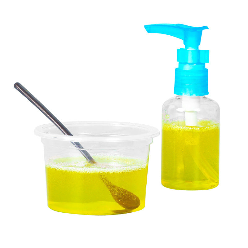 Science and technology small production DIY homemade hand sanitizer shampoo, kindergarten children's handmade material package scientific experiment