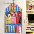 Storage hanging bag student dormitory bedside sundry bag multi-functional bed curtain wall door back wall hanging hanging storage bag