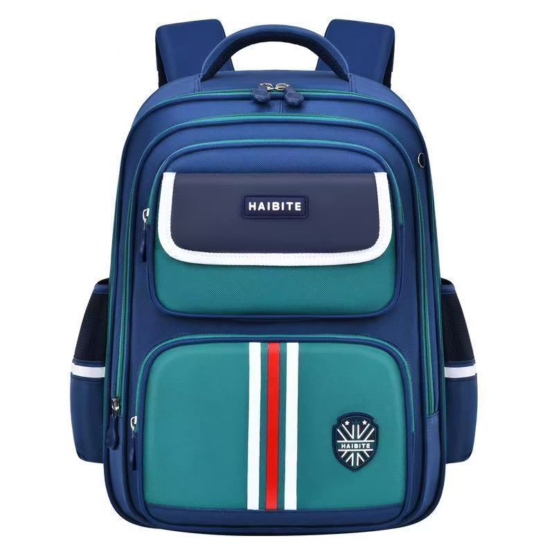 foreign trade british style boys cute school backpack burden reduction girls kidsprinting primary school students school bag wholesale