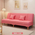 Multifunctional sofa bed - convertible fabric sofa, easy-to-assemble single sofa bed for living rooms, rental properties, and small apartments