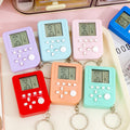 tetris game console keychain - electronic game console bag charm - toy gift - educational puzzle