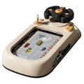 Racing adventure: kids' steering wheel electric desktop game console - avoidance simulation driving educational toy