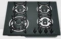 4 four-head eye burner gas stove stove frequently used on the table for two households for export 1 piece dropshipping work printed logo