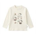 New spring girls' long-sleeve base layer t-shirt top, stylish and casual baby girl's fashionable sweatshirt, trendy children's clothing