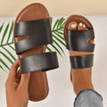 Plus size new  summer sandals & slippers - casual, versatile, and stylish flat sandals with straps for everyday wear