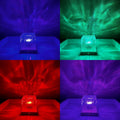 Ready-to-ship cross-border northern lights ripple light ambient lamp star projector