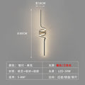 Creative stylish shape scandinavian wall lamp bedroom bedside living room background wall lamp casual modern aisle staircase lamp