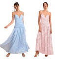 C7749 cross-border    new women's french style floral print elegant vacation dress