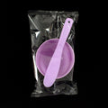 Individually packaged medium size: purple soft bowl + large stick