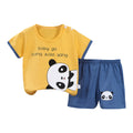 Kids' short-sleeve set: 100% cotton boys' t-shirt & baby summer outfit - girls' shorts, infant clothing, wholesale summer apparel