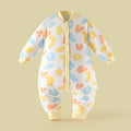 Winter thickened sleeping bag, autumn pure cotton class a, split leg design, extra thick newborn anti-kick quilt, baby and toddler sleeping bag