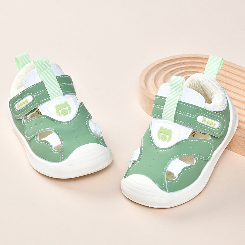 Baby first walker sandals - summer infant soft sole shoes for boys and girls (0-1-2 years)