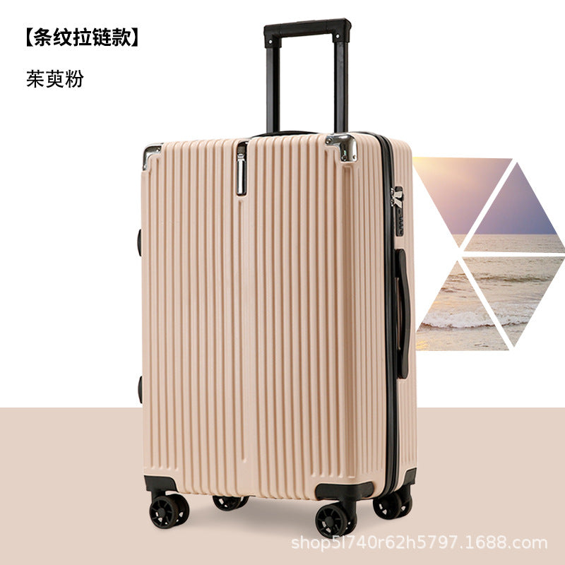 New trolley case universal wheel men and women 24 inch aluminum frame password luggage boarding travel bags students directly from the manufacturer