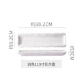 12inch sushi strips-transparent glaze