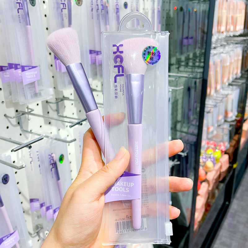 Colorful fenling blush stipple brush foundation brush eyeshadow brush highlight concealer brush excellent makeup brush portable