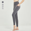 New lulu yoga pants for women - naked feel, peach lift, workout leggings with double side pockets, perfect for running and cycling