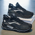 Men's mesh sneakers - new summer collection: breathable, lightweight, and stylish casual shoes with perforated design. perfect for everyday wear and activewear