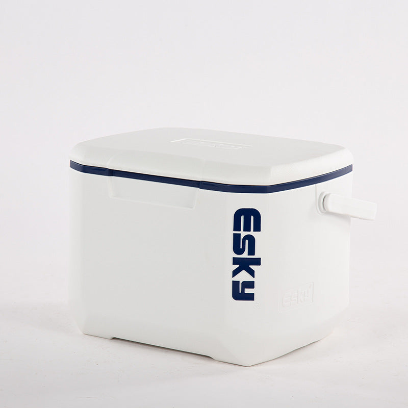 Esky50qt outdoor fishing cooler box - insulated cooler, gift, commercial refrigerator, portable cold storage box