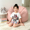 【matching family set】girls' sweet & cool pajama set - summer style, breathable short-sleeve loungewear for kids, matching family outfit, perfect for air-conditioned rooms