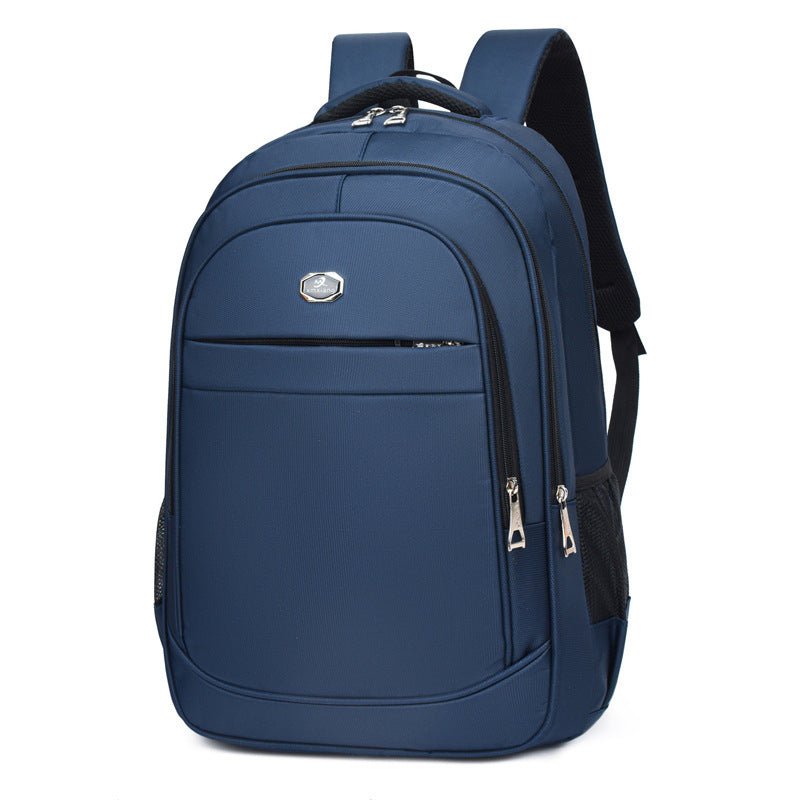 Customized logo backpack men's luggage large-capacity travel backpack high-end school bag business commuter computer bag