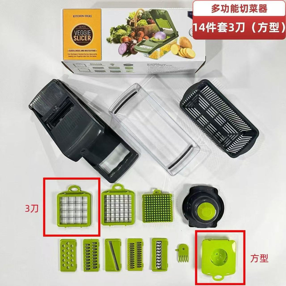 kitchen handy gadget handy gadget multifunctional dicer shredder grater slicer kitchen daily necessities