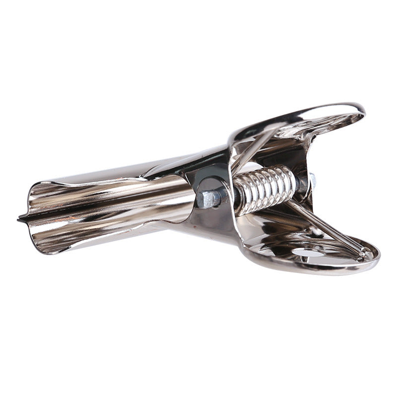 Deli 9524 ticket clip 38mm round iron ticket clip, stainless steel ticket clip, small clip 6pcs/bag