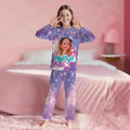 wholesale: girls' long-sleeved pajamas (set) - lightweight spring/autumn styles for toddlers and big kids