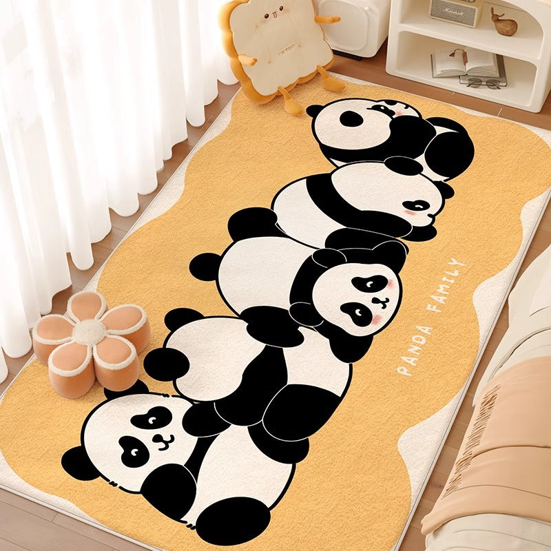 Carpet bedroom bedside blanket girl's room bedside kids' room cute  new under-bed thickened floor mat