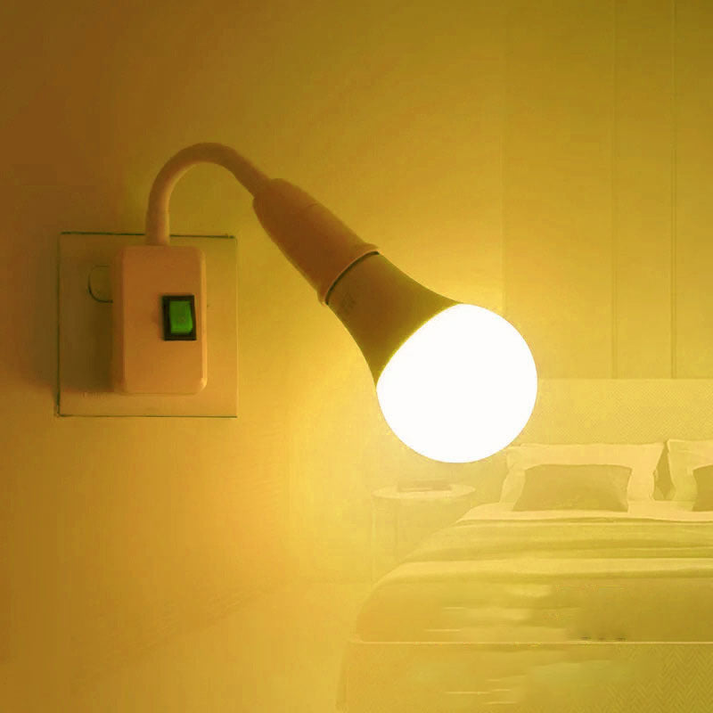 LED color light bulb, colorful ambient light bulb A60pc ball bulb E27 screw indoor lighting ambient night light