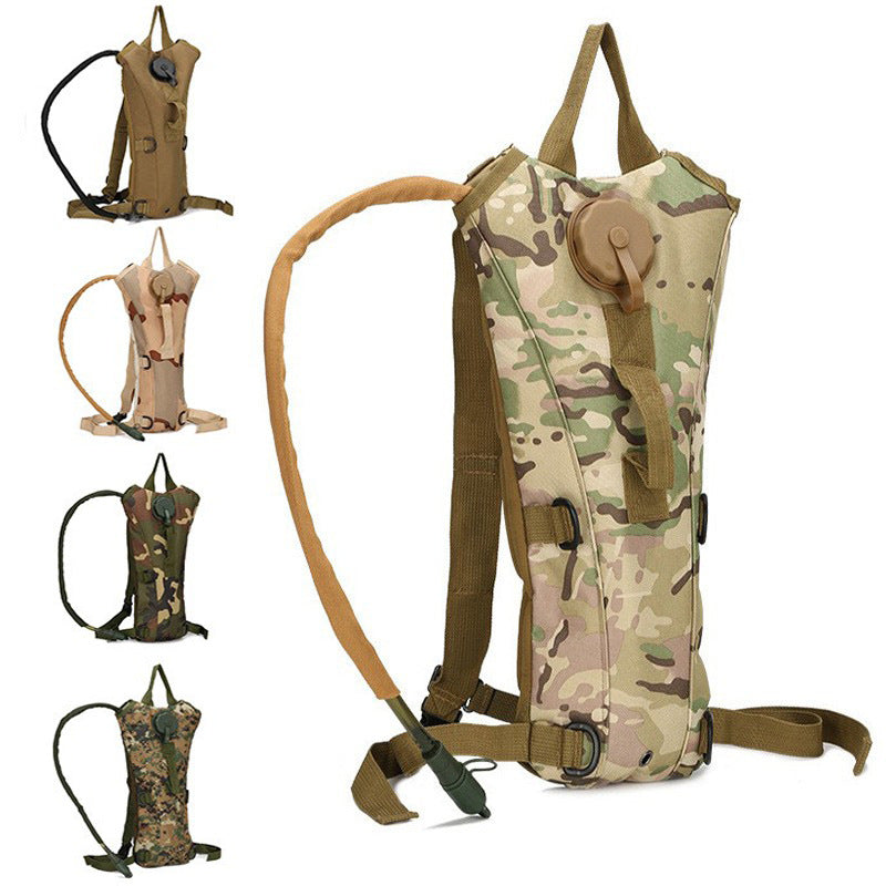 Outdoor cycling water bag double shoulder multi-functional tactical water bag backpack camping rucksack mountaineering bag manufacturer spot wholesale