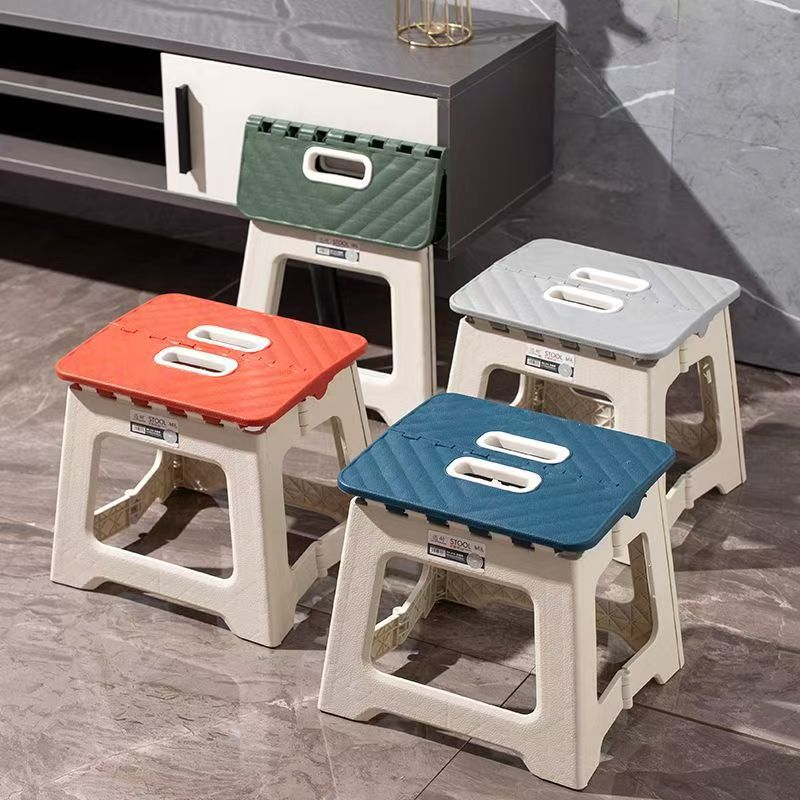Foldable stool, thickened adult chair, portable home & outdoor camping chair, handheld durable student chair