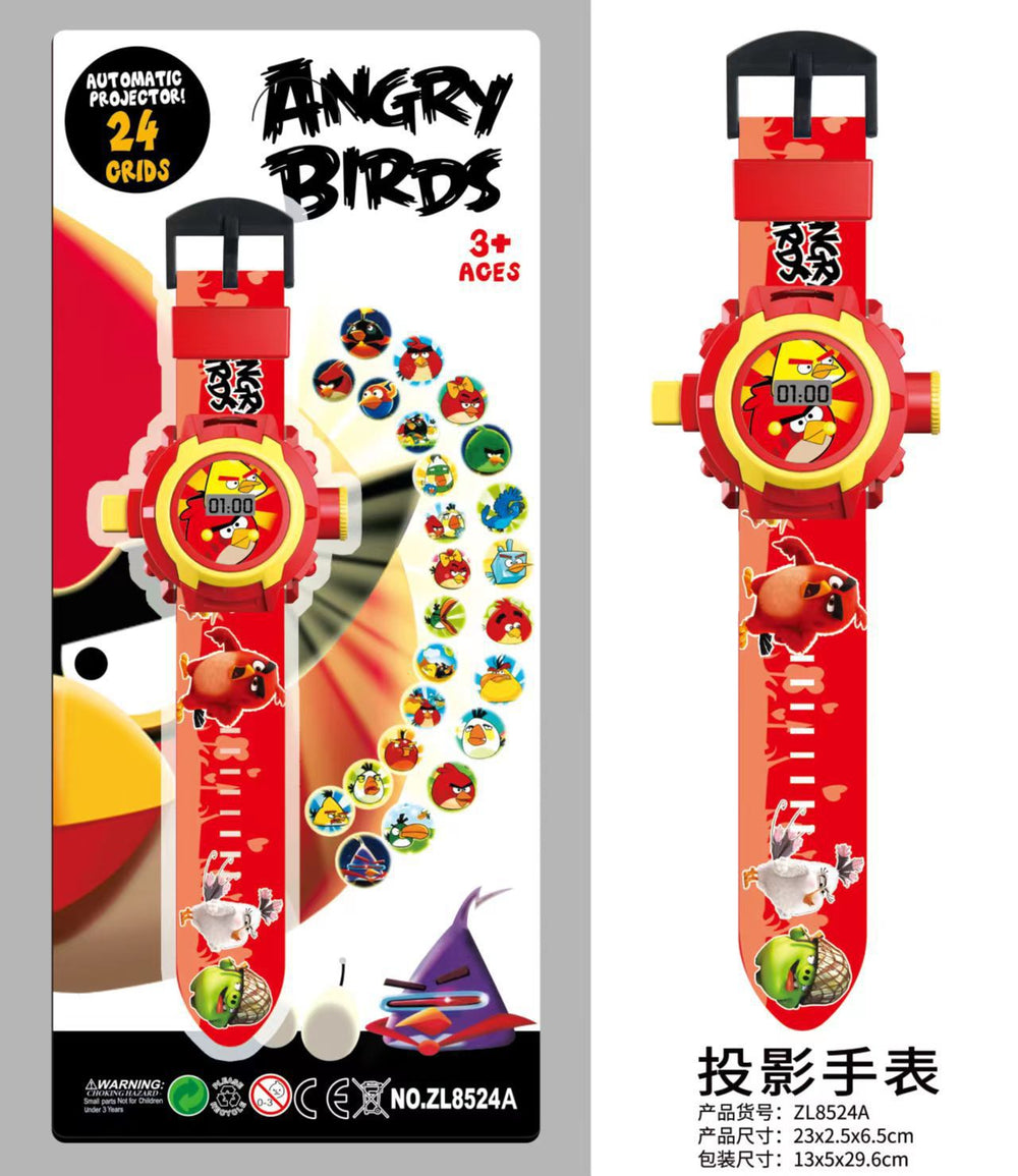 Kids' cartoon electronic watch - educational projection, time-telling toy watch - direct from the source manufacturer, dropshipping available