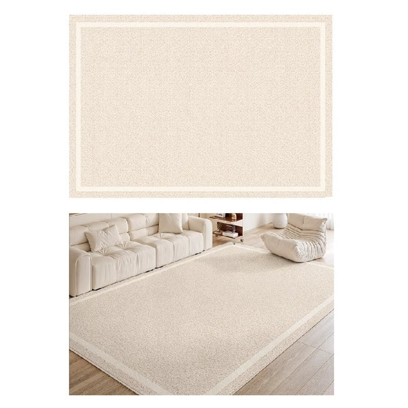 Washable rug living room  new light luxury high-end modern minimalist bedside bedroom low-maintenance waterproof mat