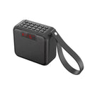 Dx-97 bluetooth speaker: mini, portable, multifunctional radio with recording, card playback, and timer